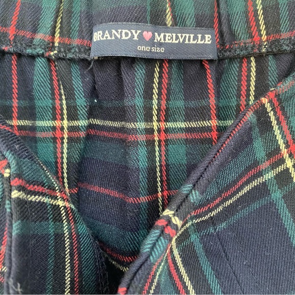 Brandy Melville Plaid Mini Skirt - Picture 3 of 3